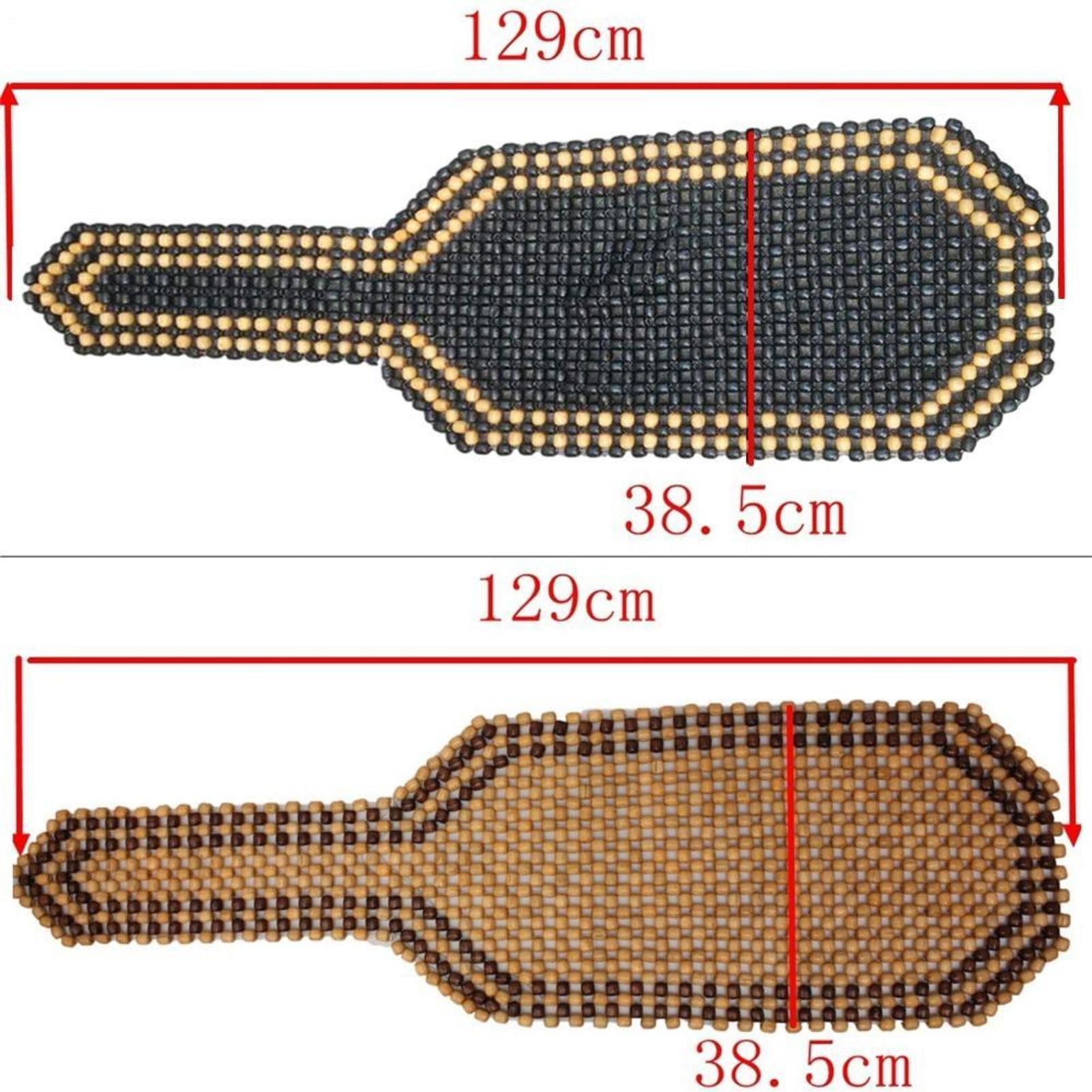 Cuscino Con Perline Di Legno: Sedile Fodera Sedia, Tappetino Da Massaggio | La Del Sedile Rinfrescanti E Traspiranti Migliora Riduce L'affaticamento Supporta Schiena Lunghi Viaggi L'uso Furgoni Camion