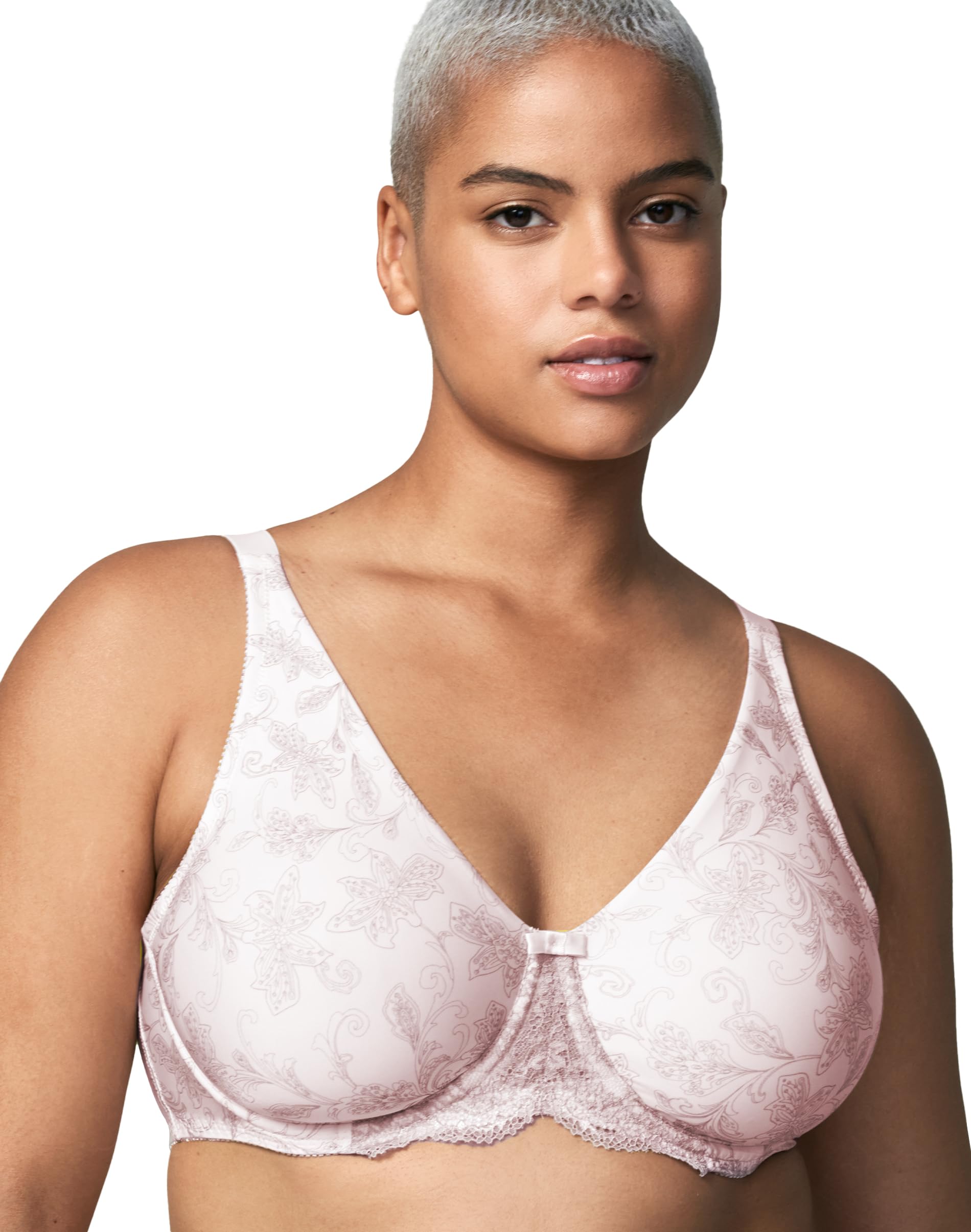 Wonderbra Womens Molded Print 2 Ply Seamless Underwire BraBra