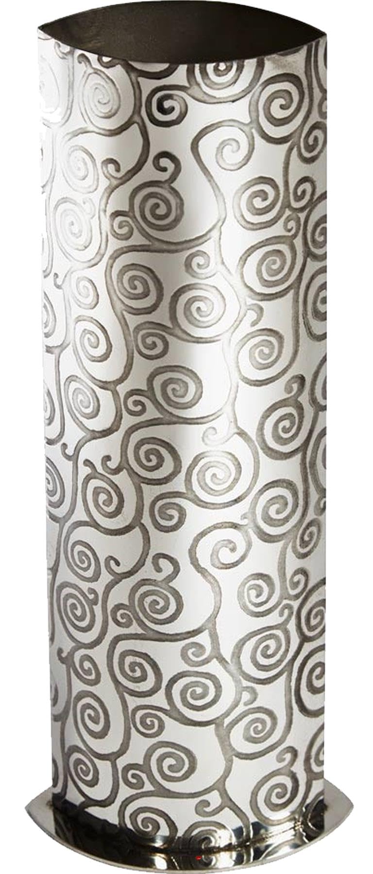 Vase en étain pour fleurs au motif Arbre de Vie pour sublimer votre table basse