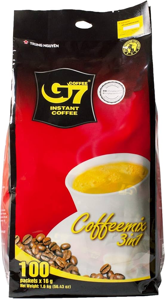 Amazon.co.jp: TRUNG NGUYEN チュングエン G7 16g×100袋入り