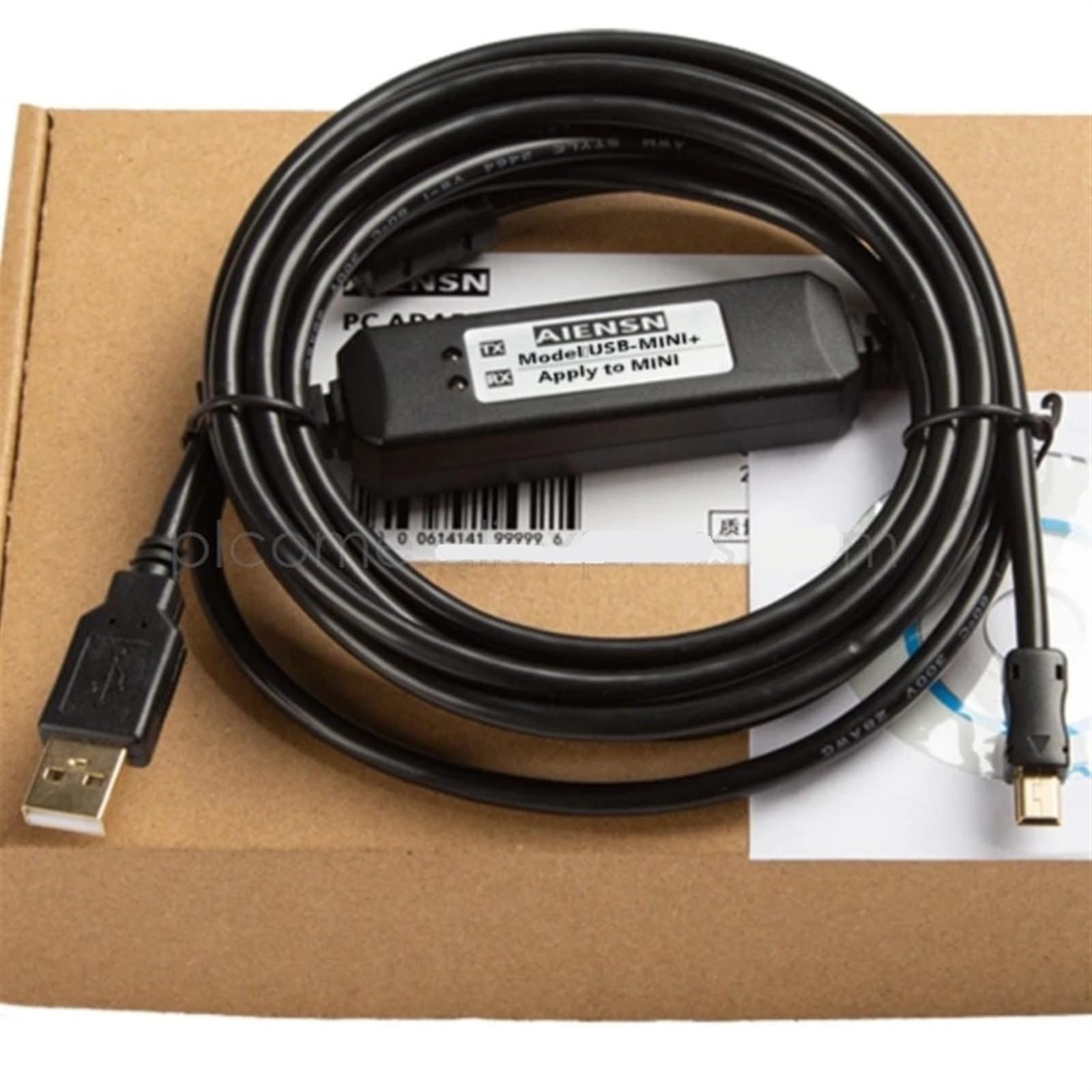 BMXXCAUSBH018 - Cable USB a tierra para terminal de gráficos y procesador M340 Magelis GXO/GXU/GTO (dorado aislado, 3 minutos)