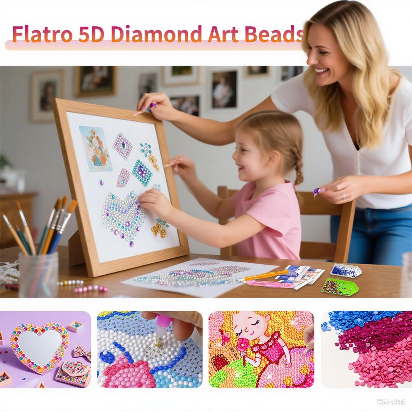 Amazon.co.jp: 447色ダイヤモンドペインティングジェム、89400 5D