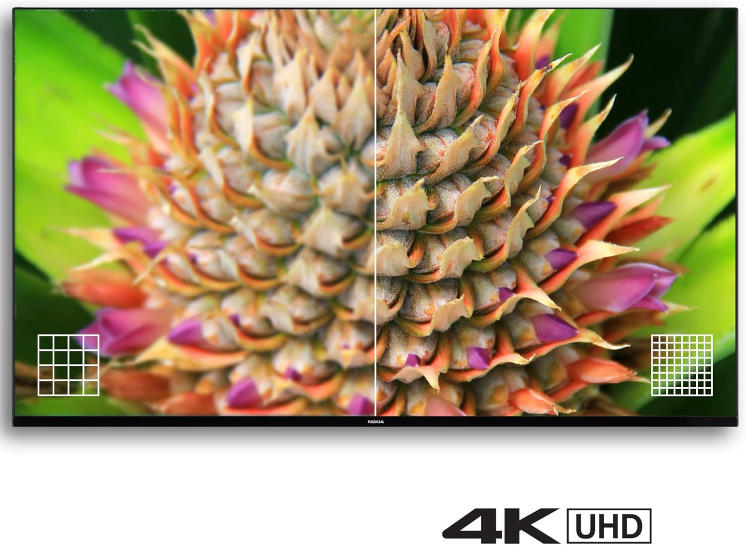 Comparison of 4K UHD detail