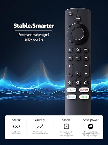 Miniatura 5 de Nuevo control remoto para todos los televisores inteligentes Insignia Toshiba, Hisense Smart TV, repuesto universal para AMZ Omni TV y AMZ 4 Series