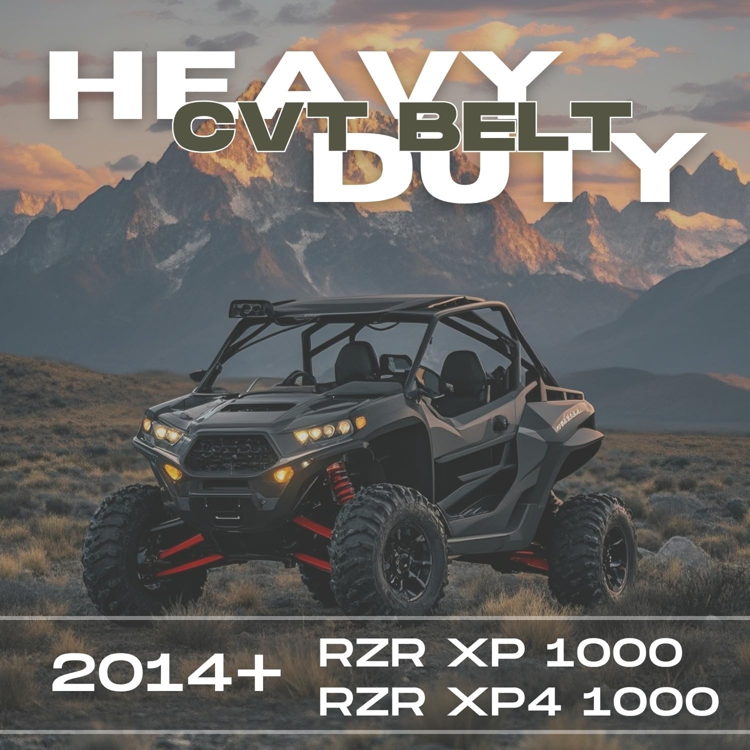 Inkesky 3211180 CVT Drive Belt Compatible with 2014+ Polaris RZR XP/XP4 1000 & General XP/XP4 1000