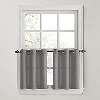 Vista 13 de N.º 918 Montego - Cortina de cocina con ojales