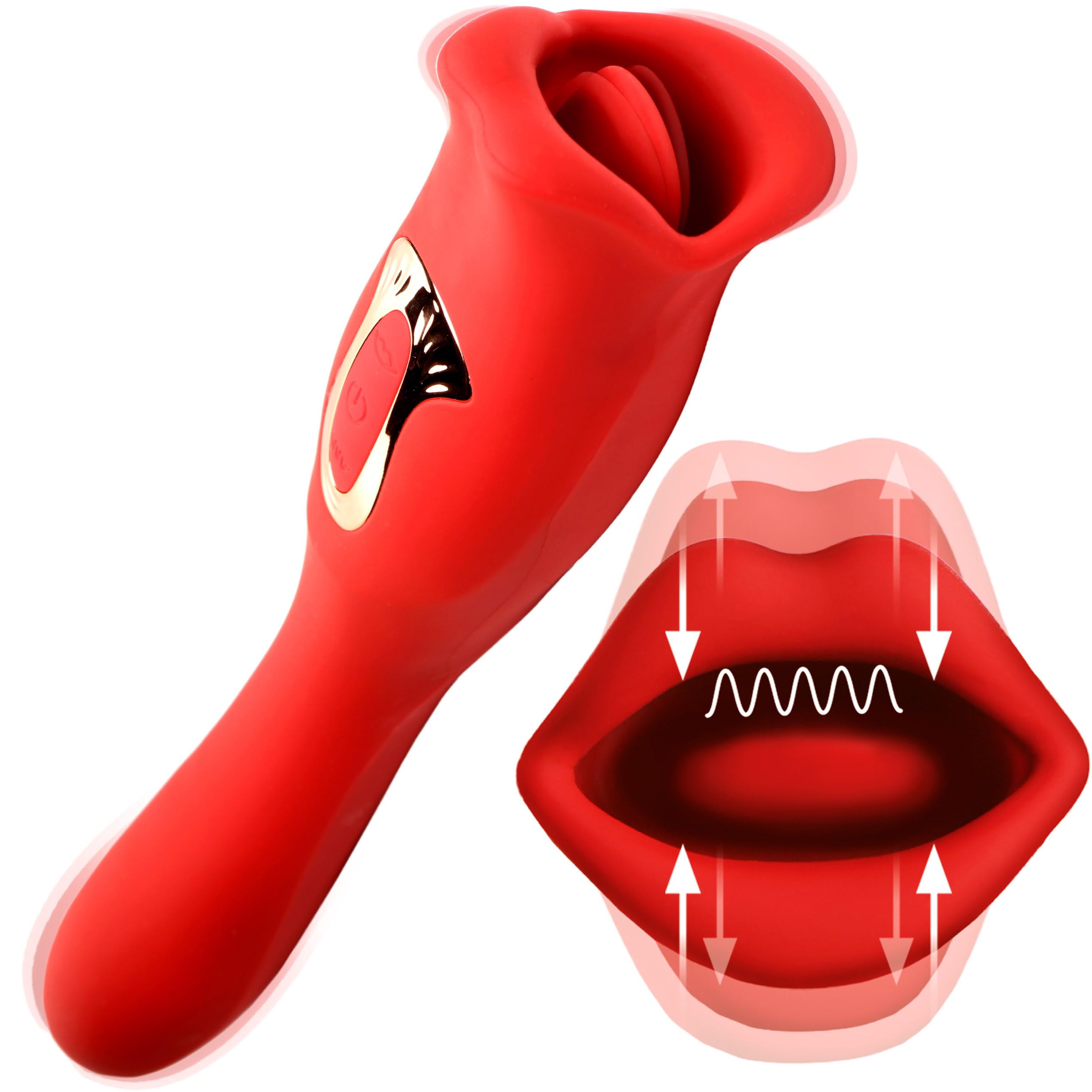 Kiss and Tell Pro Dual-ended Kissing Vibrator