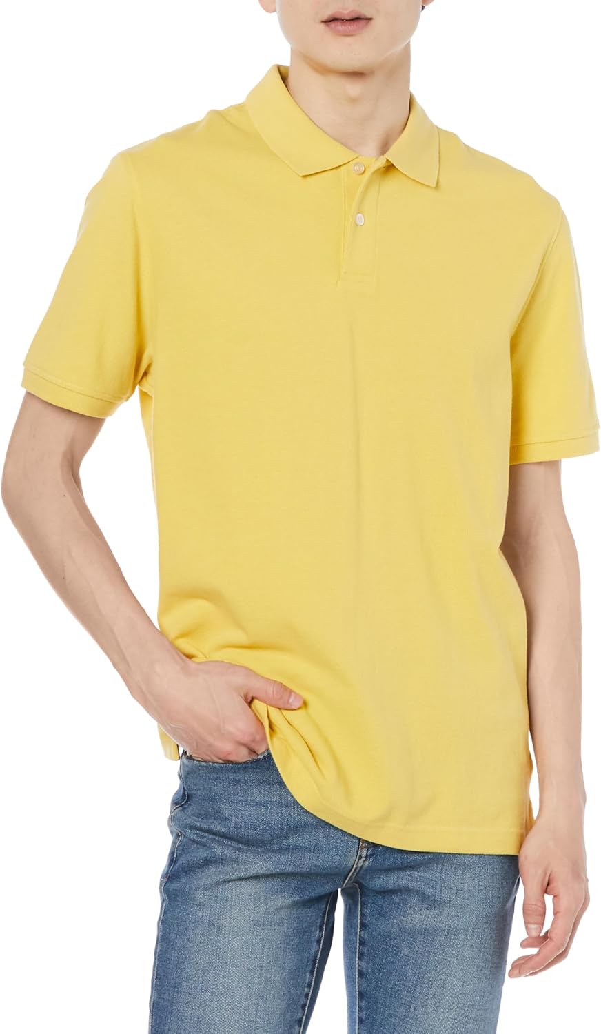 ❤️ラスト１点❤️ ポロシャツ コットンピケ スリムフィット メンズ Amazon.co.jp: [Amazon Essentials] ポロシャツ コットンピケ