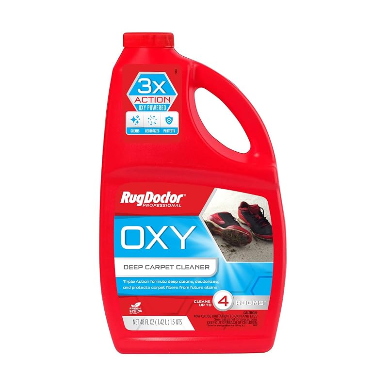 Rug Doctor Triple Action Oxy limpador concentrado para carpetes e estofados, 1,42 L