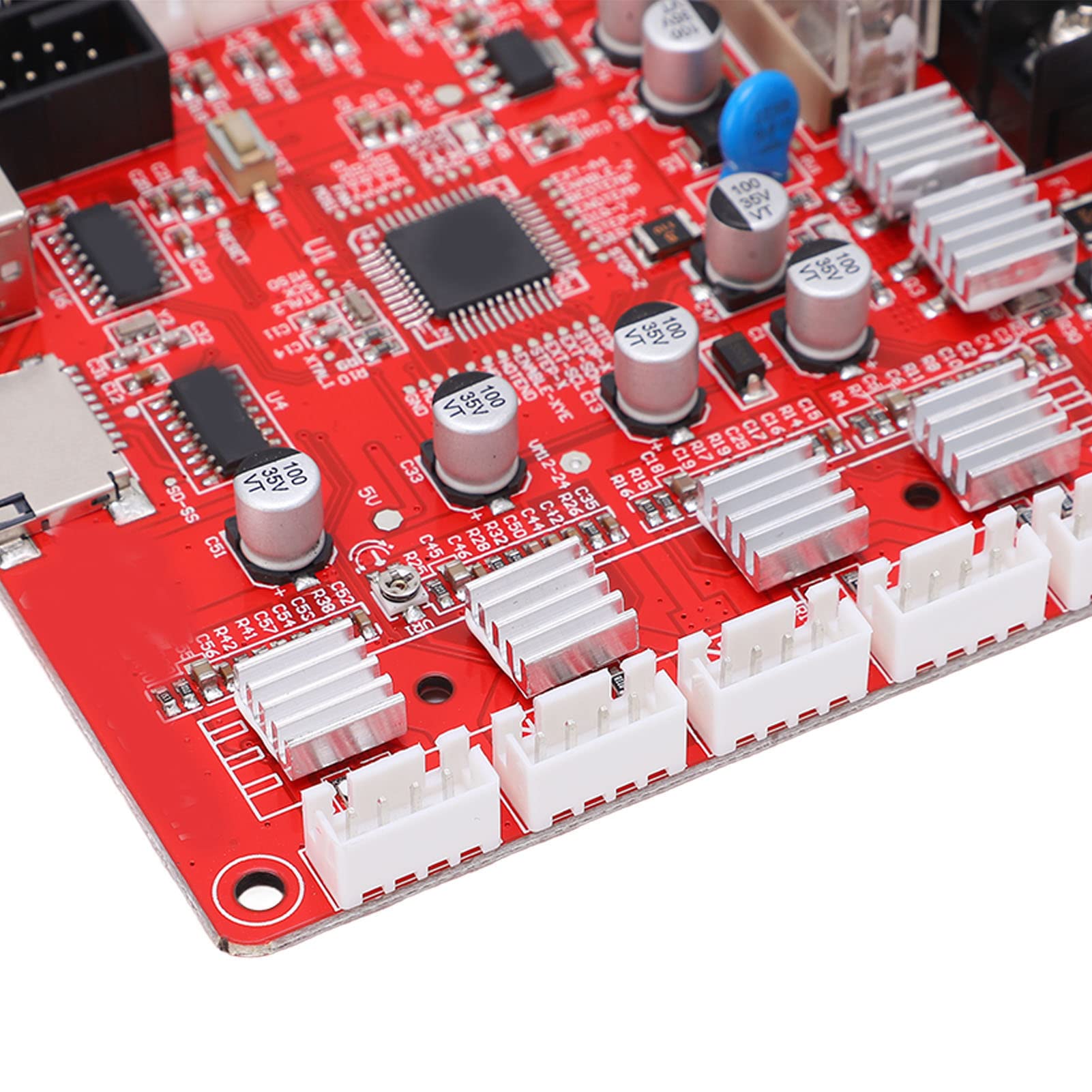 Generic Moduł Płyty Głównej Drukarki 3D Wysoka stabilność Wyjście PWM dla Anet A8 PLUS 12-24 V 4-kierunkowy Pakiet Płyty Sterowniczej