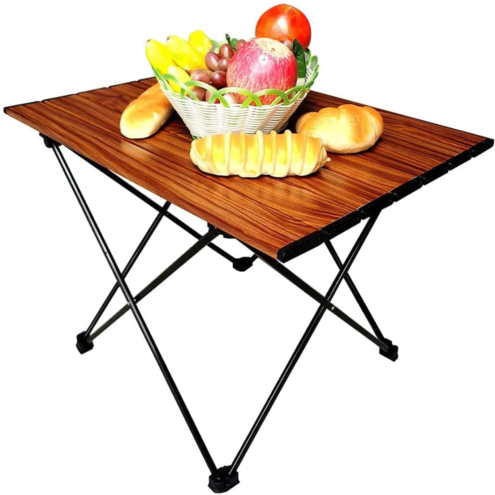 FAXIOAWA Tavolo Pieghevole Tavolo Pieghevole Leggero e Portatile, Tavolo da Picnic per Barbecue/Cucina/Spiaggia/Viaggio, Tavolo da Campeggio Resistente e Stabile con Borsa per Il Trasporto compatta