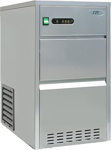 SPT IM-441C Máquina automática de hielo de acero inoxidable de 44 libras