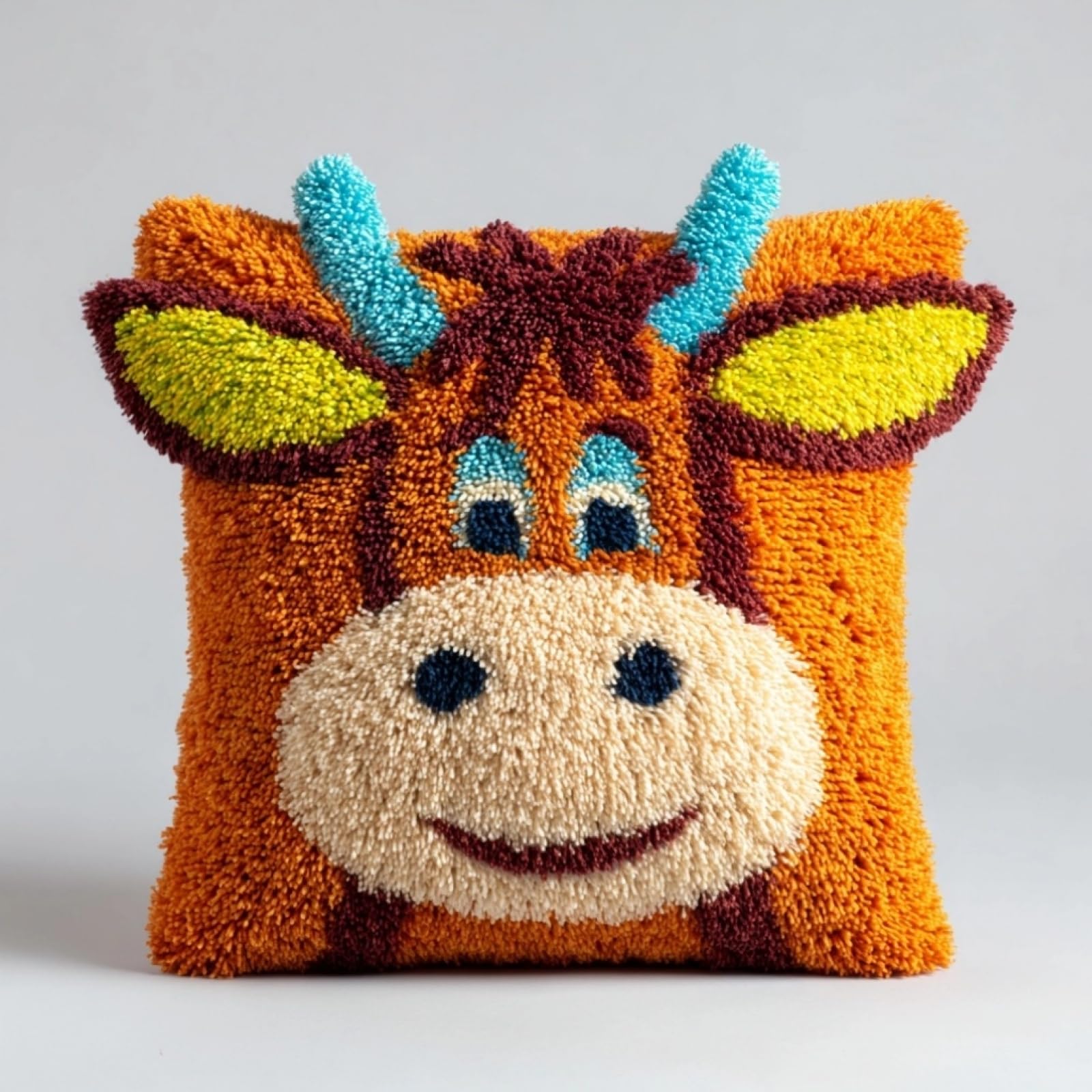 AxiangziK Latch Hook Cushion Kits for Adults,Donkey