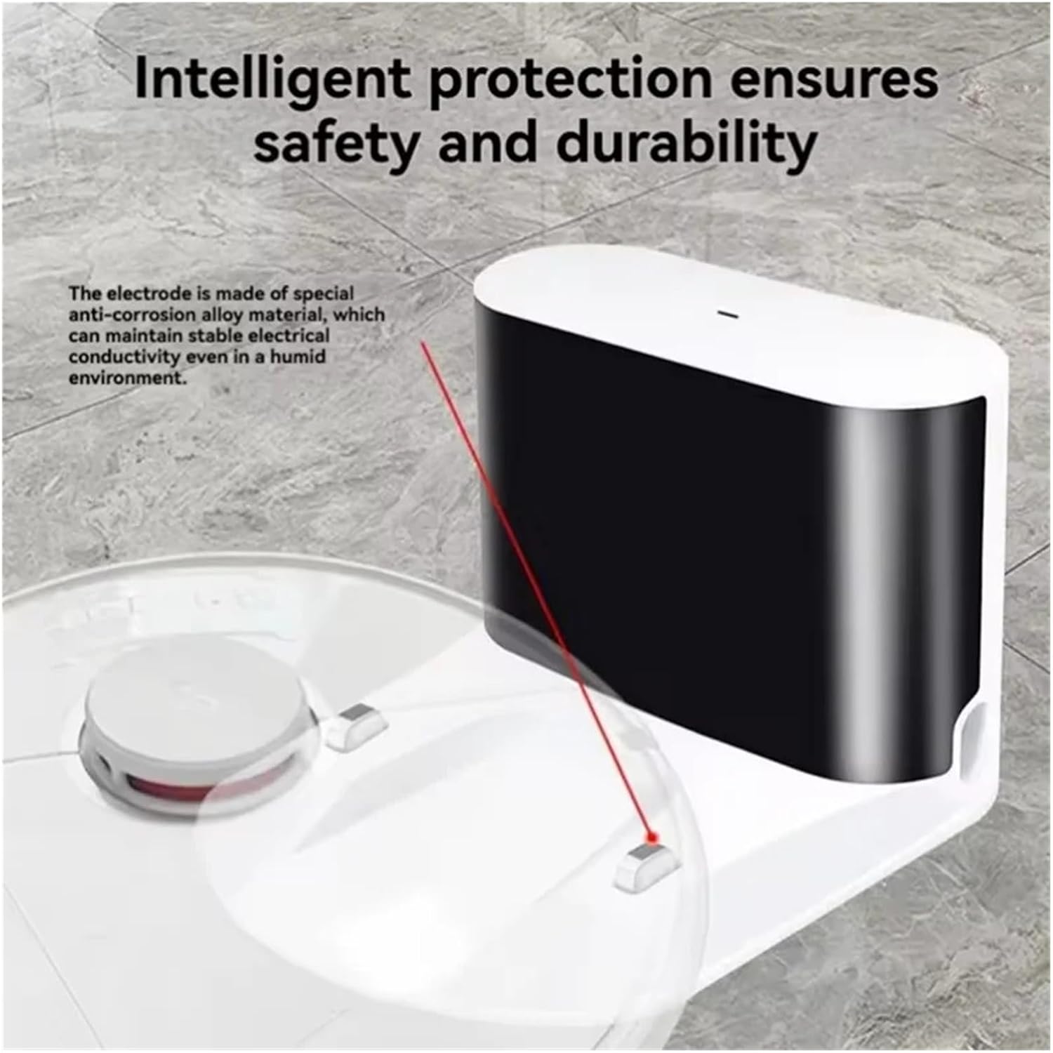 Fit ，Compatible For Roborock， S50 S51 S55 S65 T65 S5 MAX S6 Maxv S6 Pure S7 N02R Charge Base Robot Vacuum Cleaner Charging Spare Parts(EU)