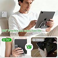 Vista 3 de Magnetic Wireless Charger for iPad Pro 11 (1st/2nd/3rd/4th) & iPad Air 11 (M2/M3) & iPad Air 10.9 (4th/5th), 18W Fast Charging Smart Connector Alloy