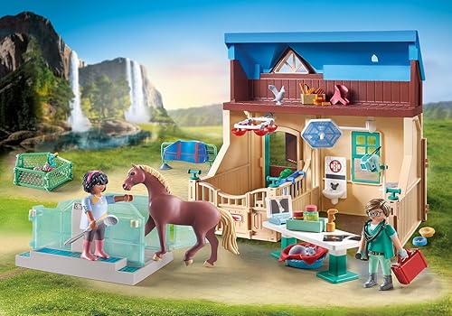 Miniatura 5 de Playmobil 71352 Caballos de Cascada - Terapia de Equitación y Práctica Veterinaria