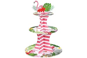 Trendy Flamingo Cupcake Stand for a Tropical Soiree
