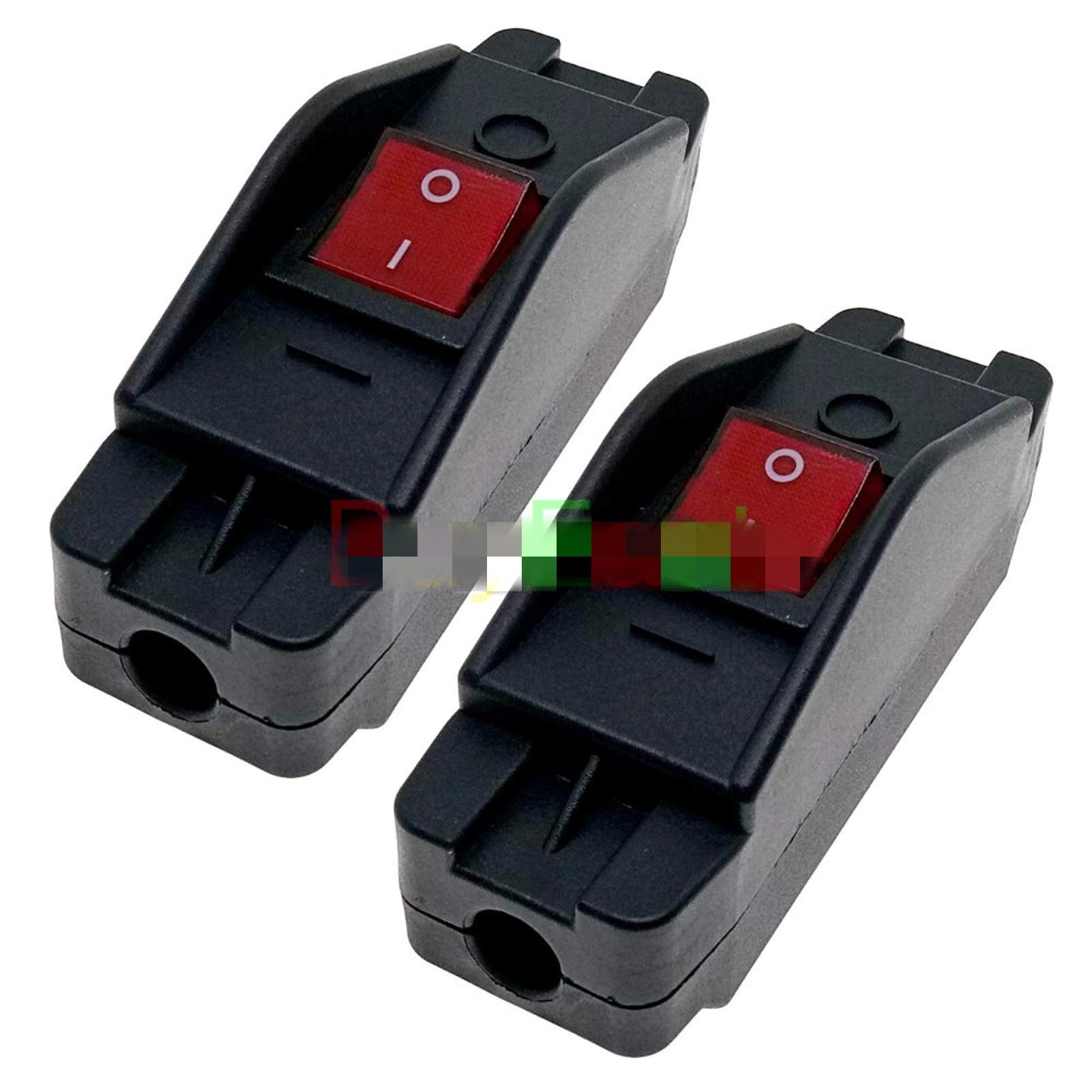 Interrupteur à bascule 16A résout surchauffe câble grand cumulateur voyant LED rouge