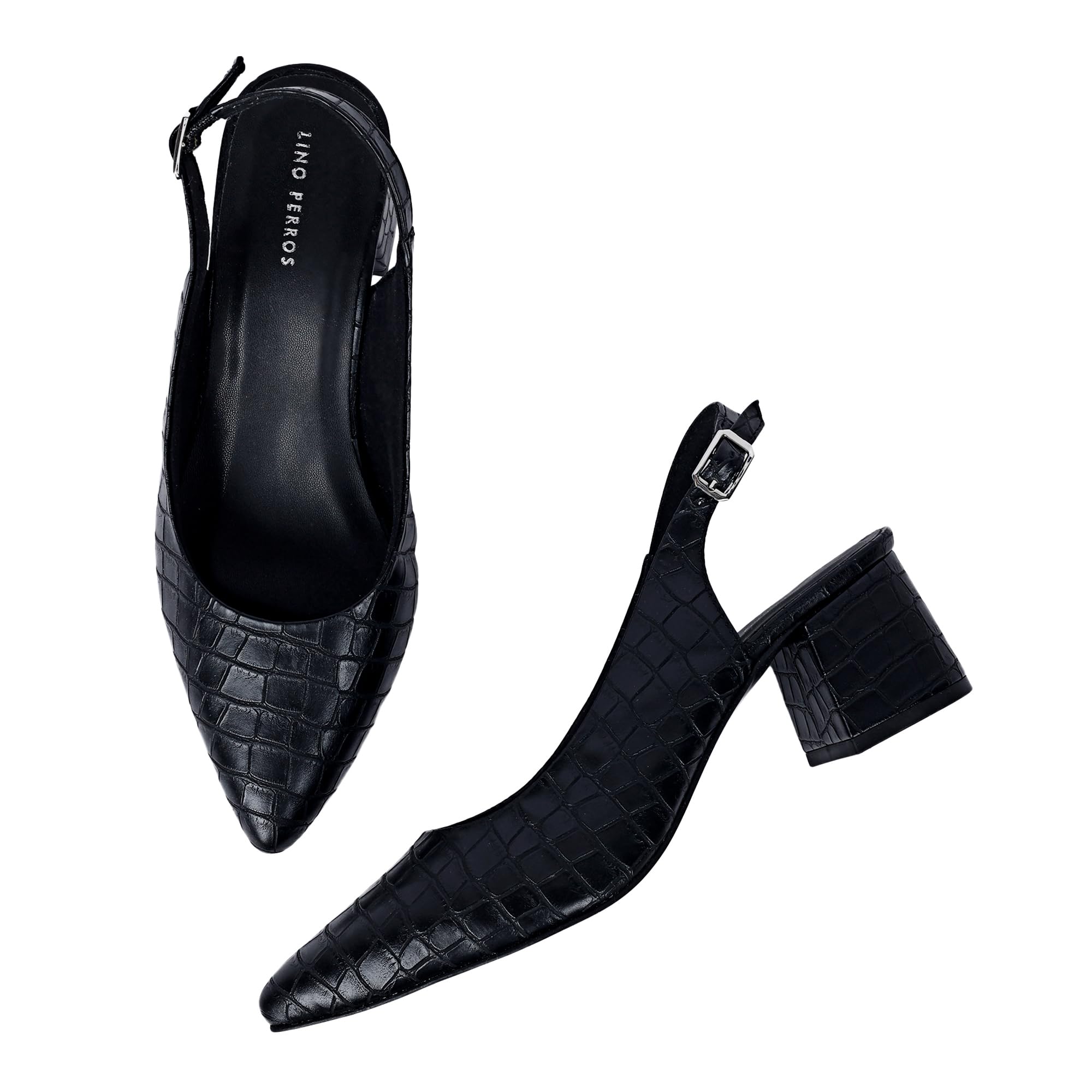 Women's Block Pumps Heels-image-33