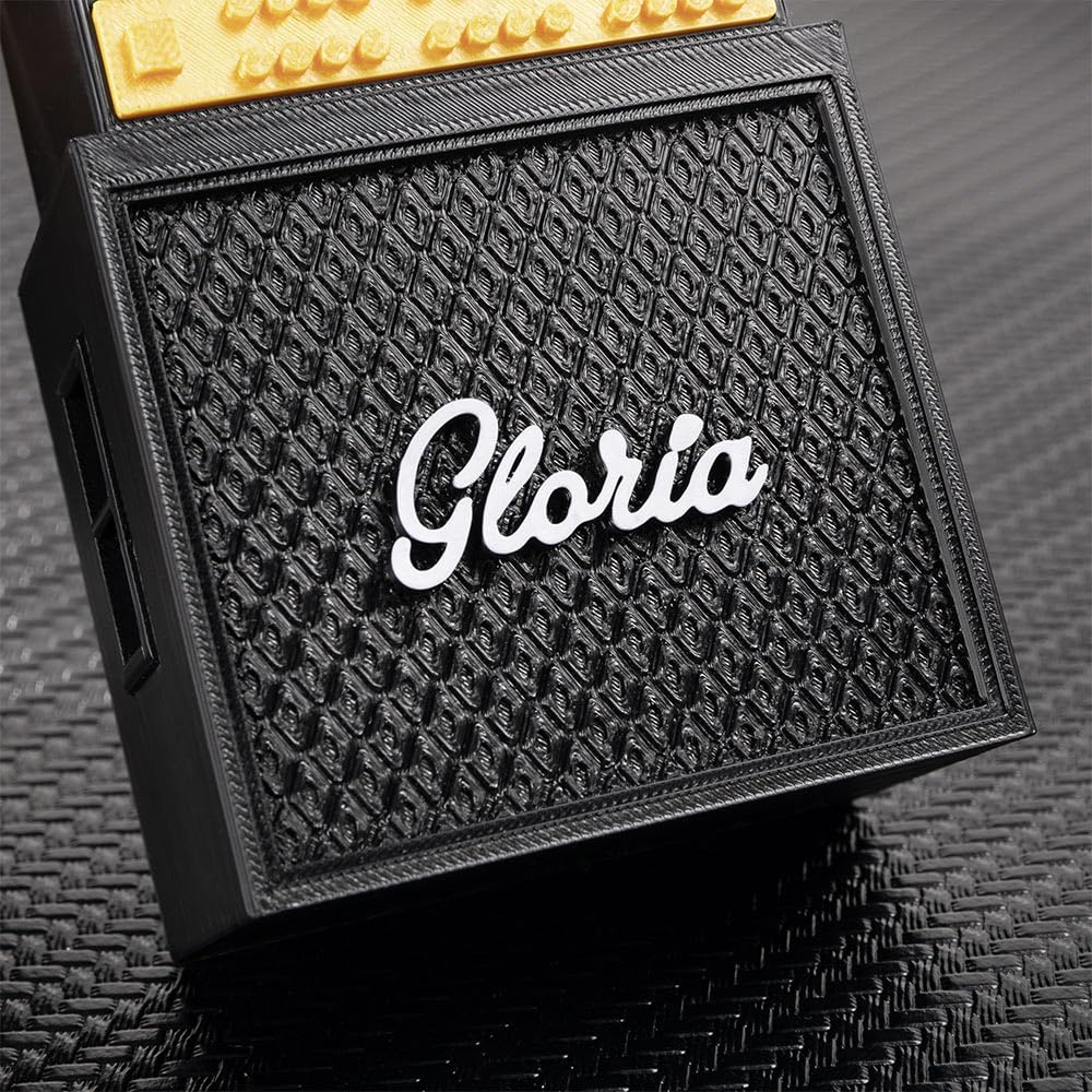 CALLIE Personalized 3D Printed Guitar Picks Holder with Name - Compact Display for Musicians and Guitar Players - Christmas Gift