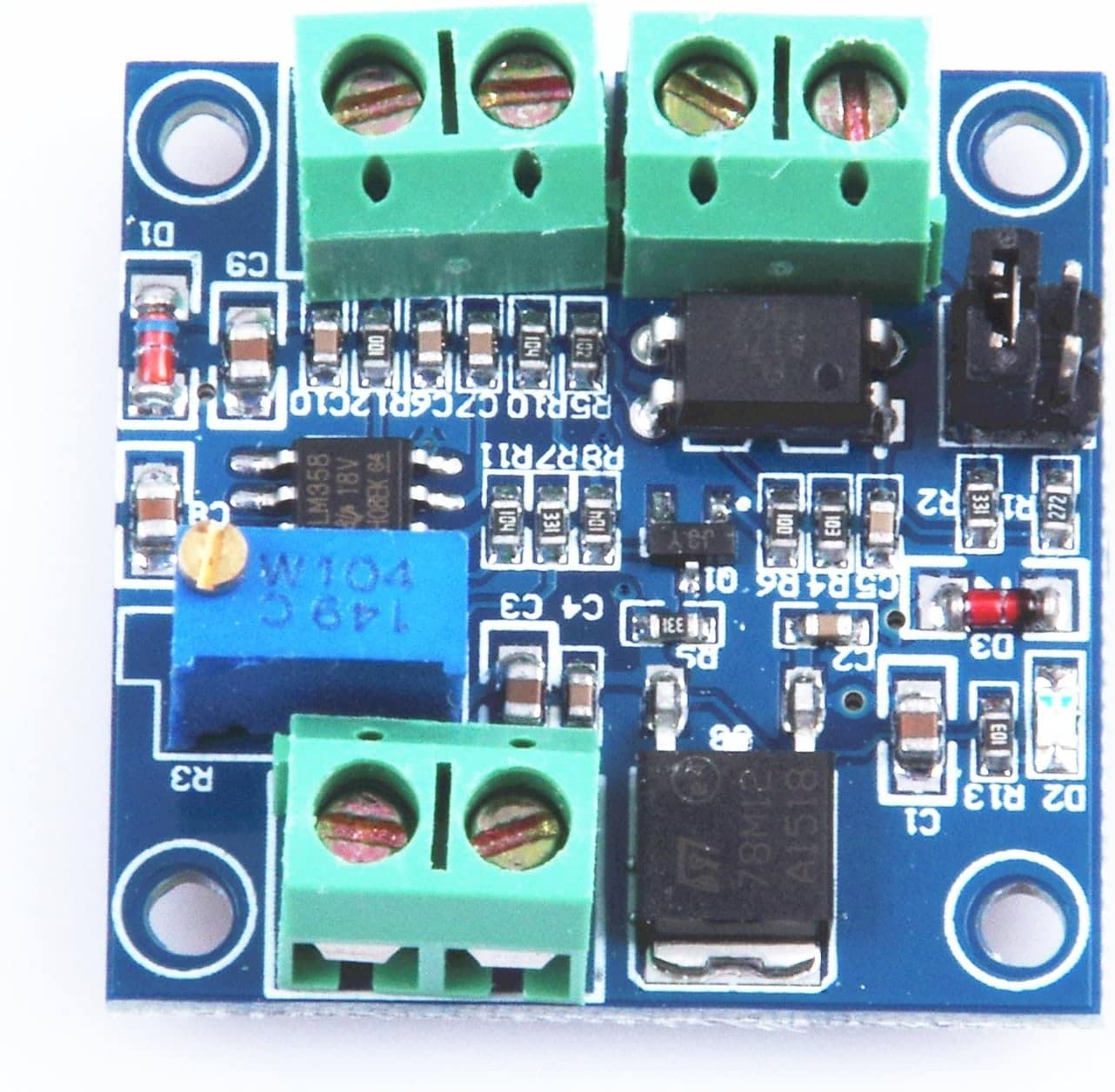 REES52 PWM to Voltage Module 0% -100% PWM Converted to 0-10V Voltage Suitable for Signal Interface Switching for PLC or Other Industrial Control-image-39