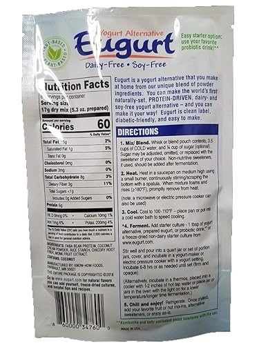 Miniatura 3 de "Better Than Yogurt" Make At Home Mix (sin lácteos y soja!) (coco, 1 paquete)