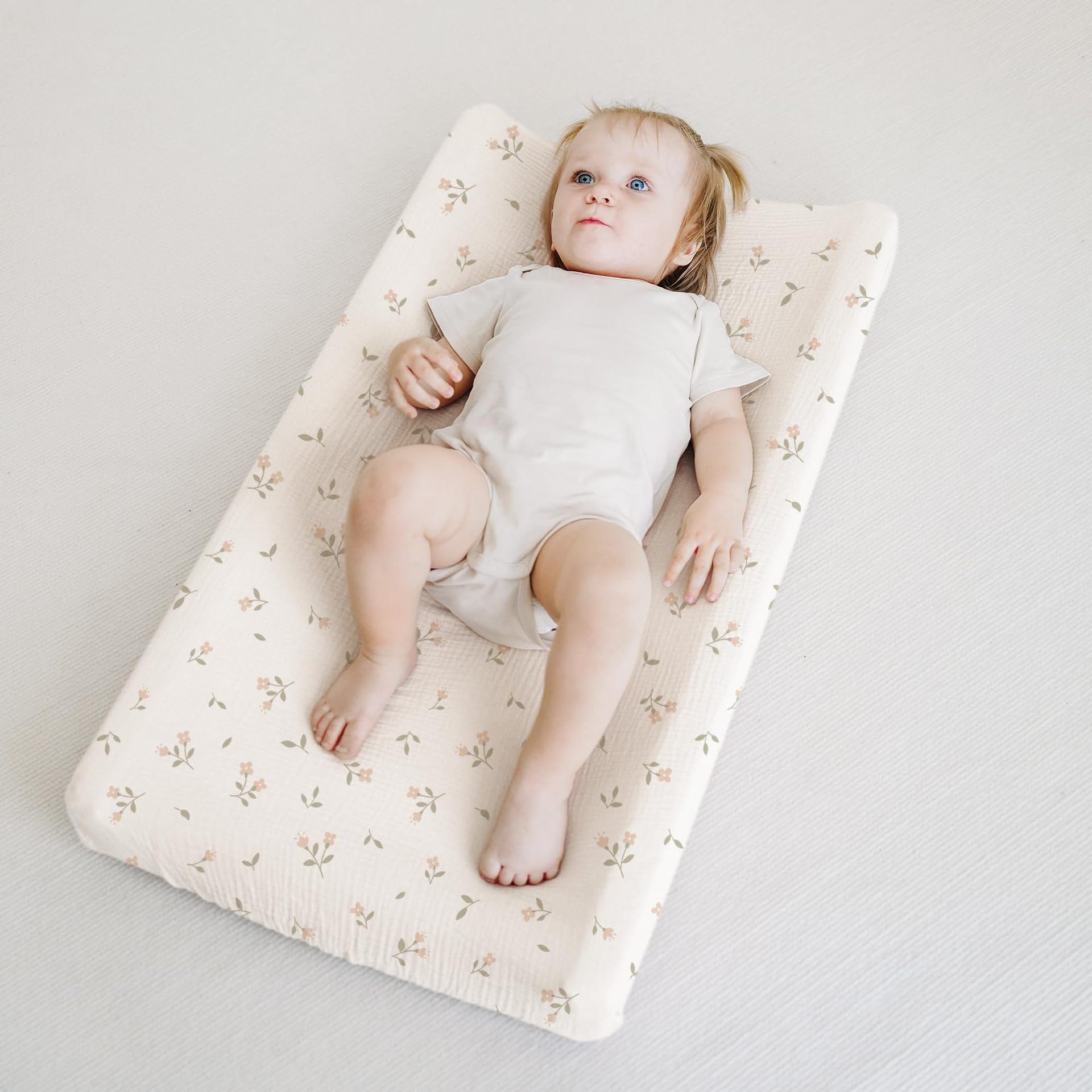 Baby Diaper Changing Pad Cover Cradle Mattress Sheets - Image 2