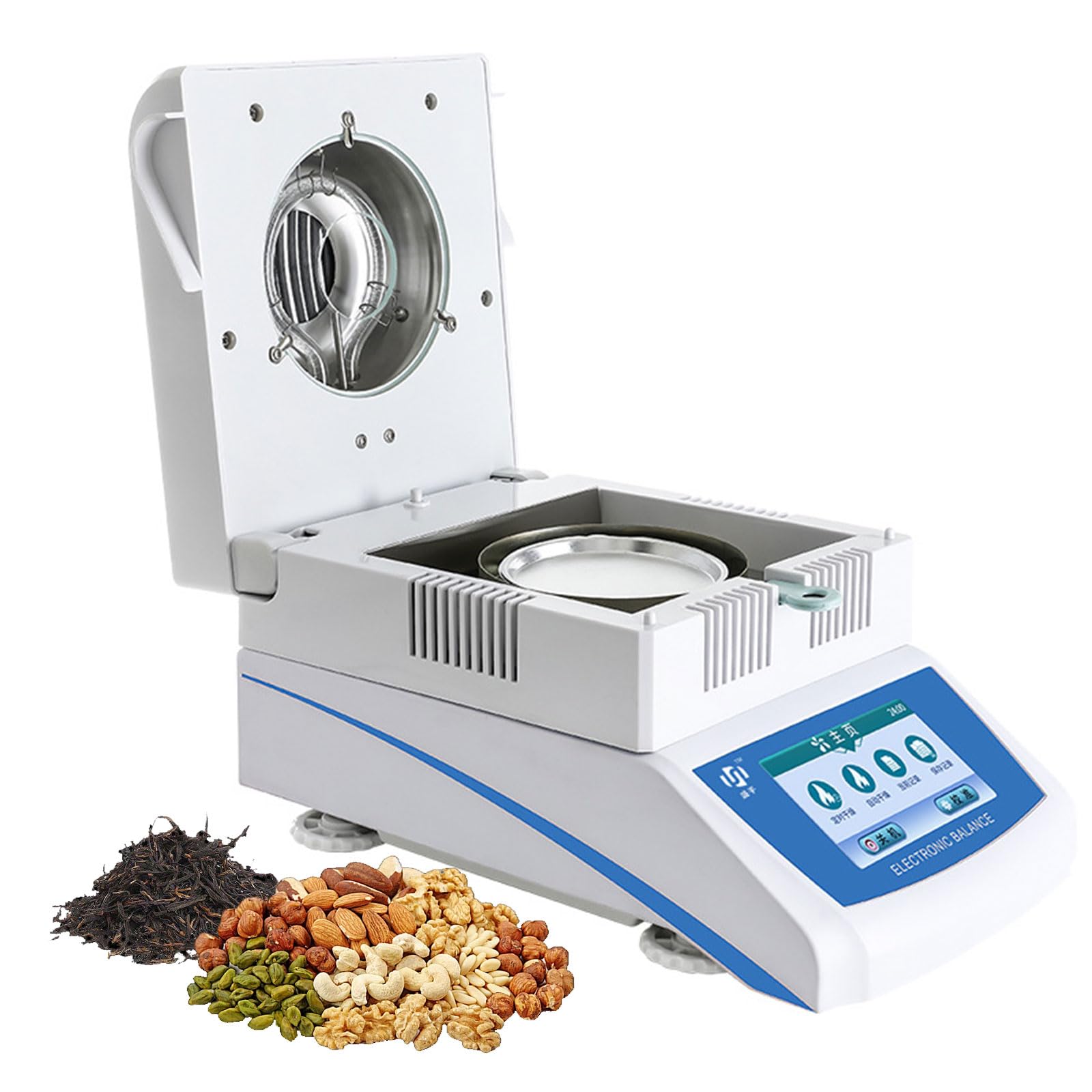 Testeur d'humidité halogène portable pour éviter les pertes textiles