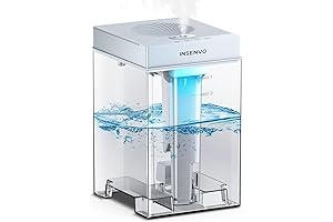 InCENVO Ultrasonic Cool Mist Humidifier for Large Rooms