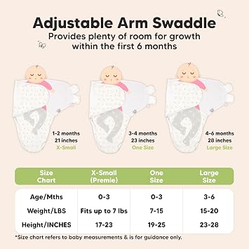 3-Pack Organic Baby Swaddle Sleep Sacks - Swaddles for Newborns, Infant 0-3 Months, Baby Girls, Boys, Soft & Snug Newborn Sleep Sack, Nursery Swaddling Blankets (Nibbles/Bruce, OS)
