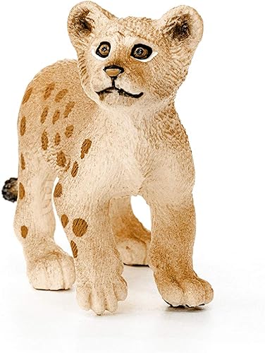 Miniatura 2 de Schleich Vida salvaje, figura de animal, juguetes de animales para niños y niñas de 3 a 8 años, cachorro de león, a partir de 3 años