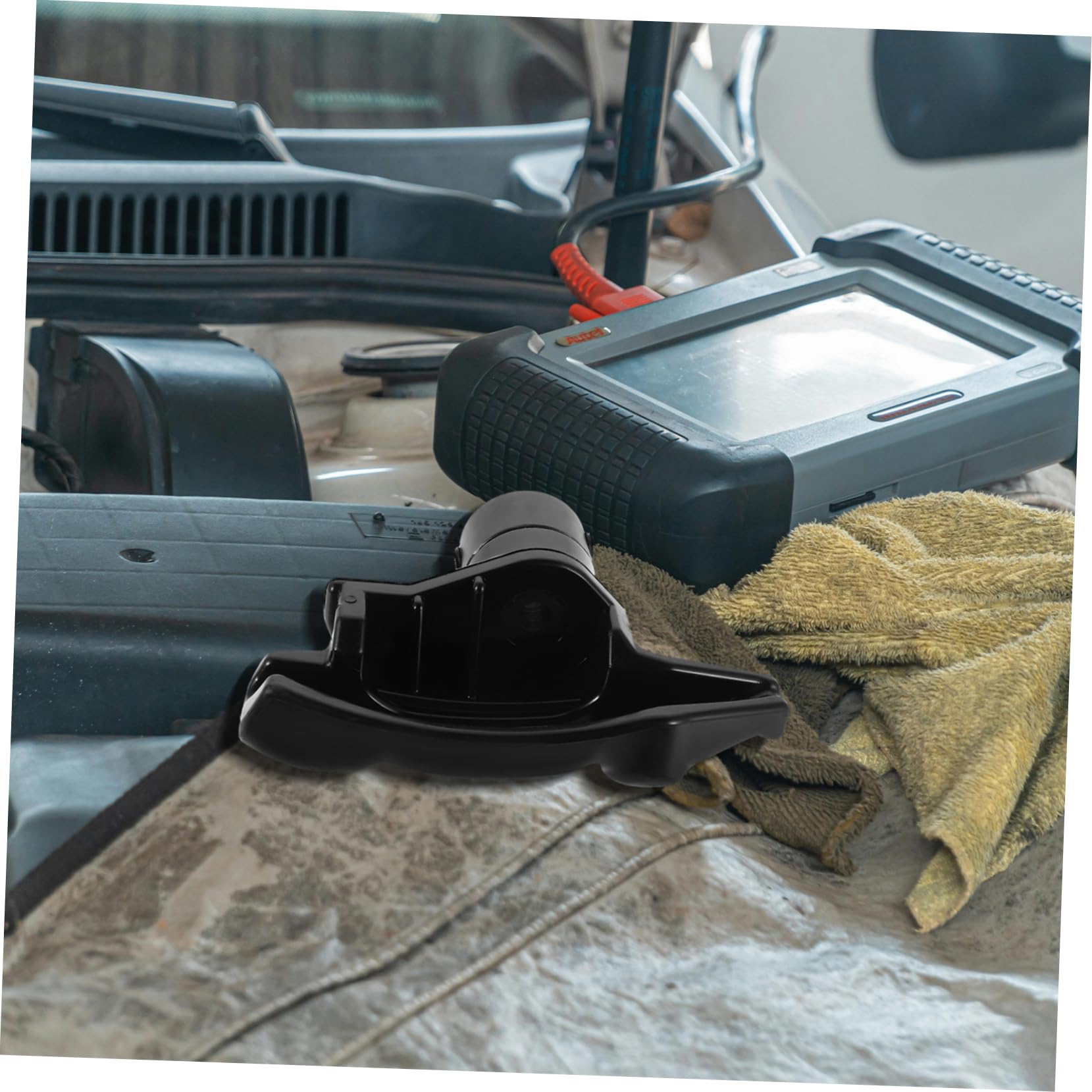 Cabilock Cabezal de Desmontaje de Neumáticos de Coche de Acero Negro