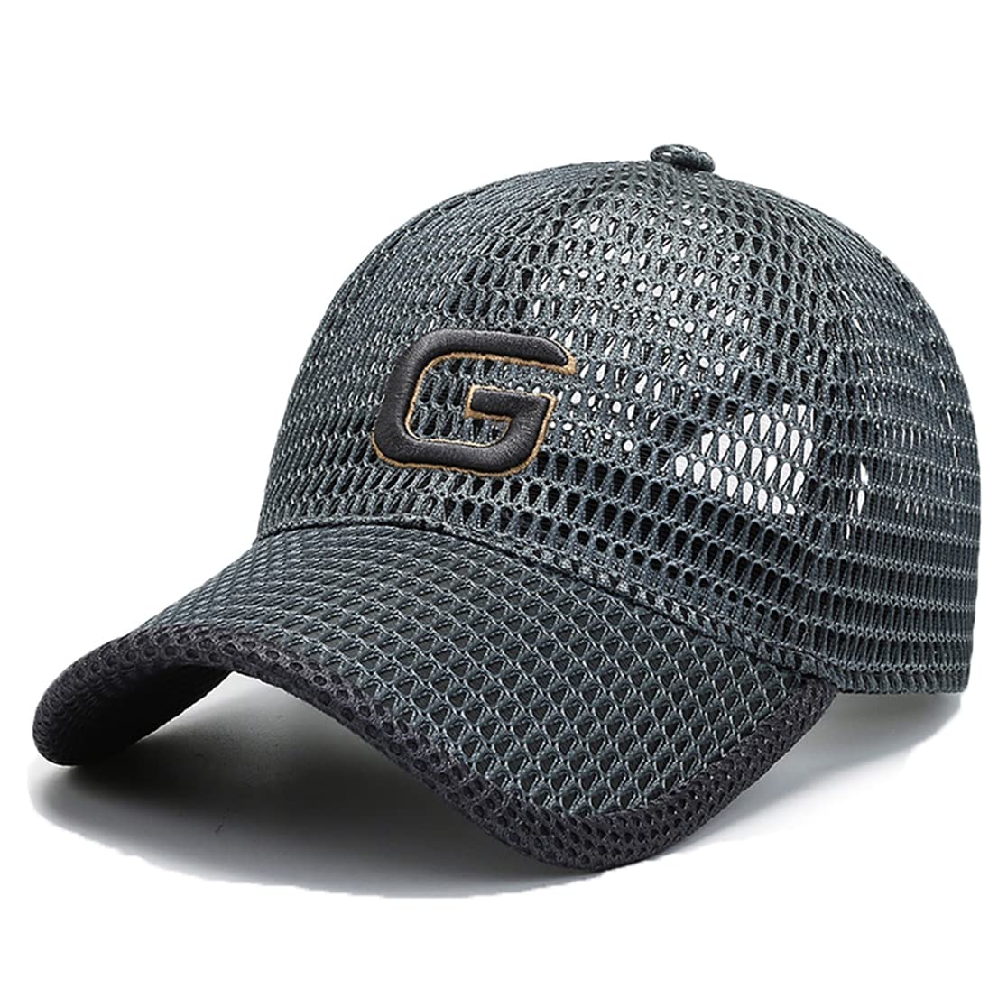 Sponsored Ad - Baseball Cap for Men Summer Mesh Trucker Hats Breathable Running Hat Outdoor Sports Quick Dry Hat