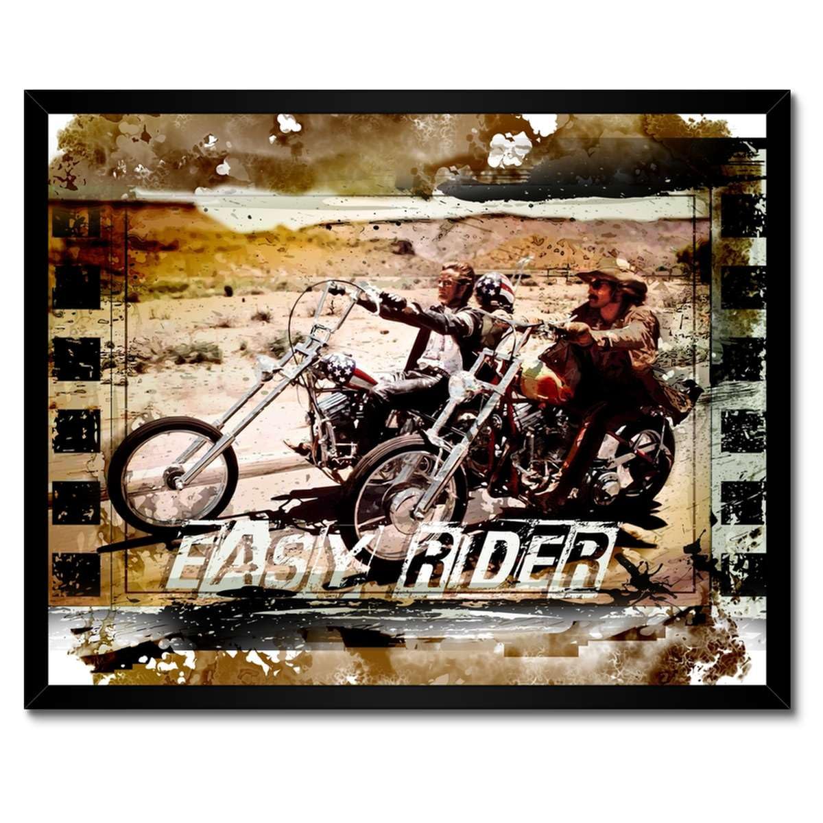 Poster encadré Easy Rider 50 x 40 cm décoration murale premium - 3