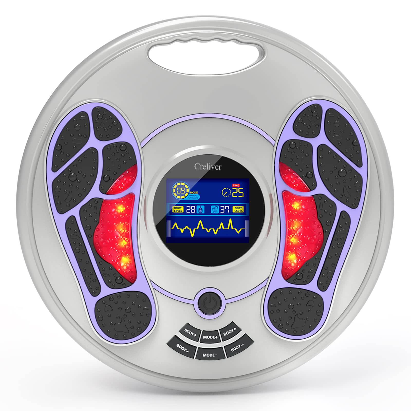 Buy Foot Stimulator, Creliver EMS Circulation Machine for Feet and Legs