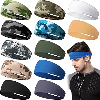 Custom Basketball Headbands For Men – Personalized Moisture-Wicking Workout Headbands