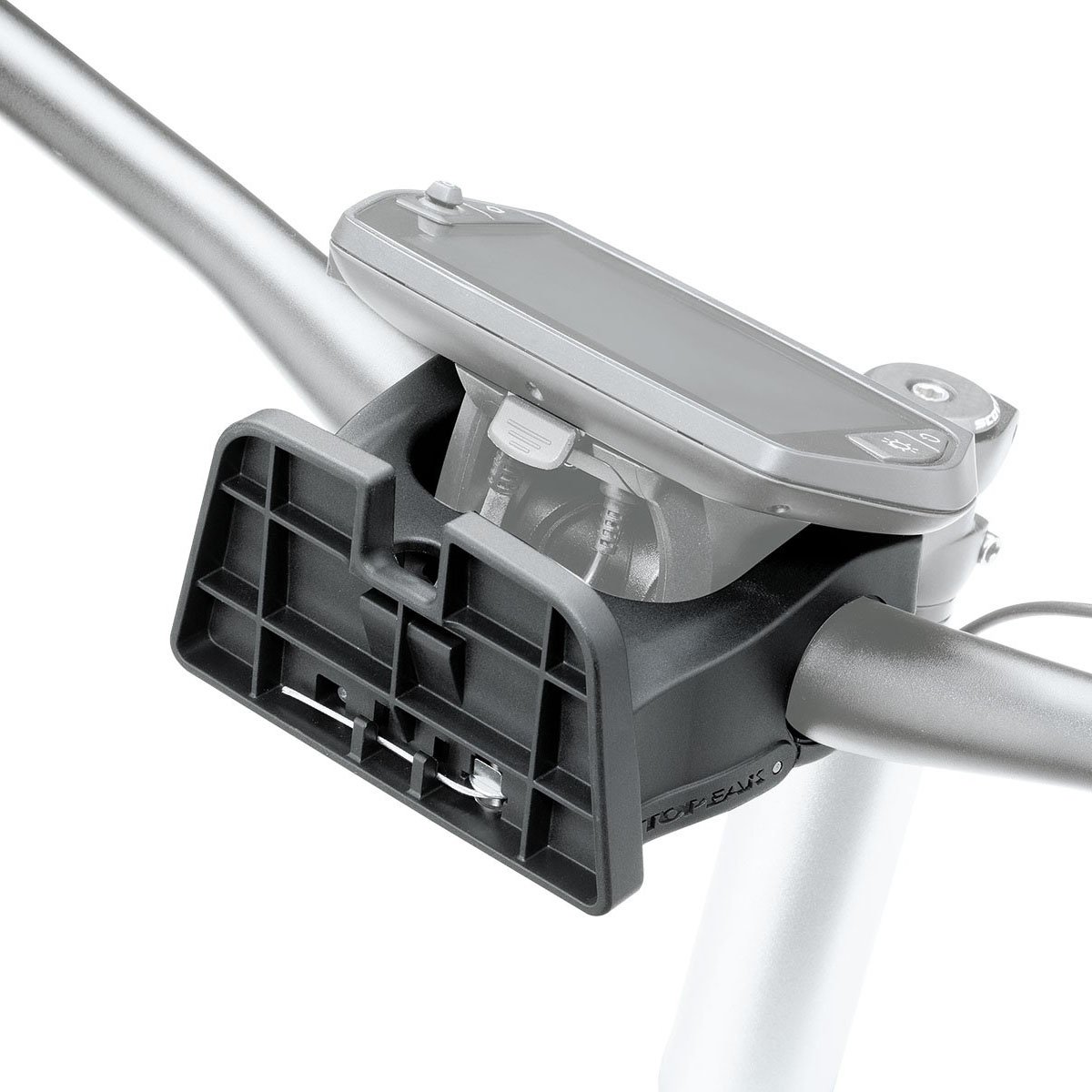 Topeak Fixed 3e Manubrio a Cestello Anteriore Fisso per Adattarsi alle Bici Standard, Unisex Adulto, Nero