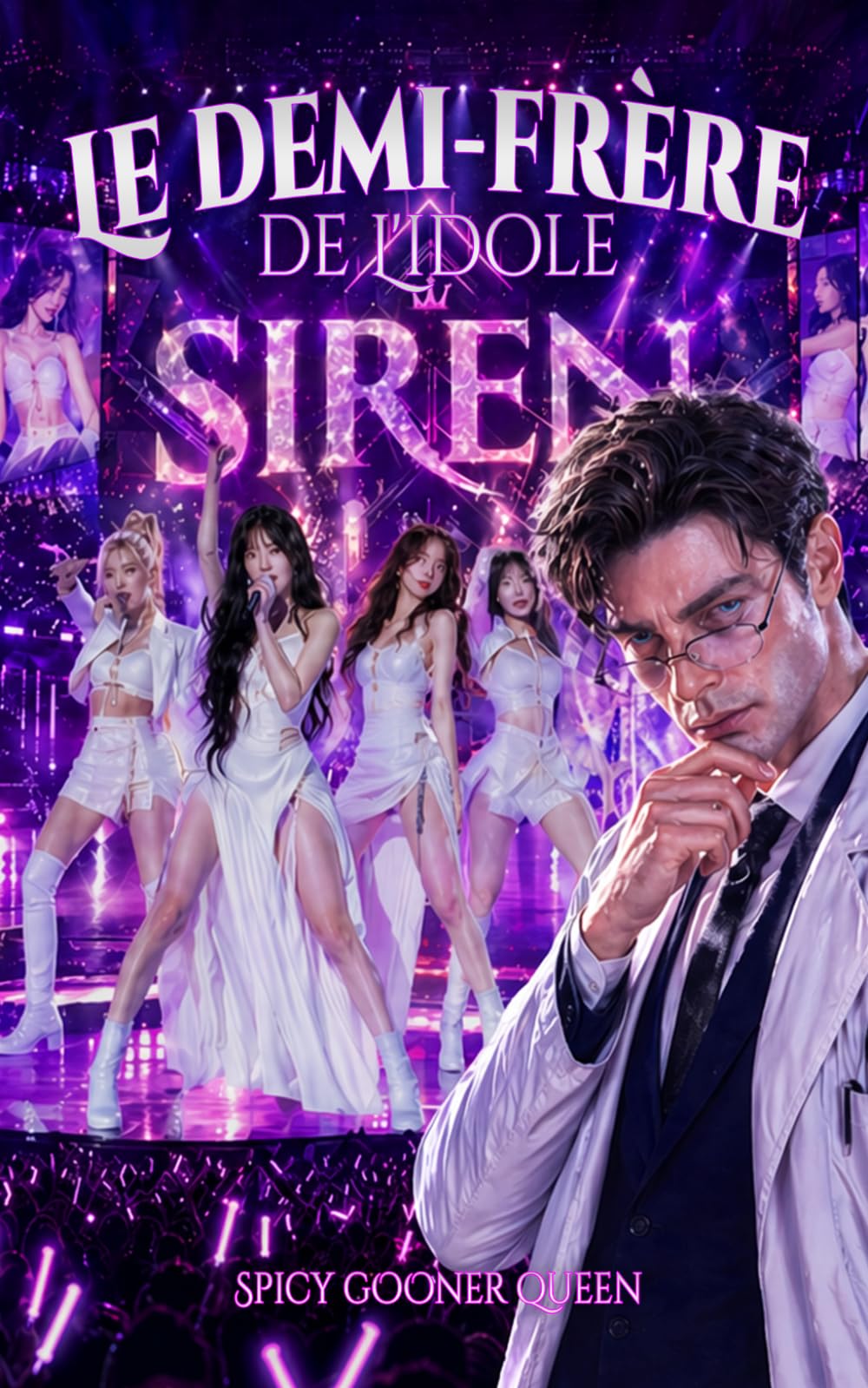 LE DEMI-FRÈRE DE L'IDOLE: Une Dark Romance interdite entre un demi-frère et sa demi-sœur, mêlant vengeance, tabous brisés et amour toxique dans l'univers de la K-pop (LIENS DE SANG ET OBSESSION)