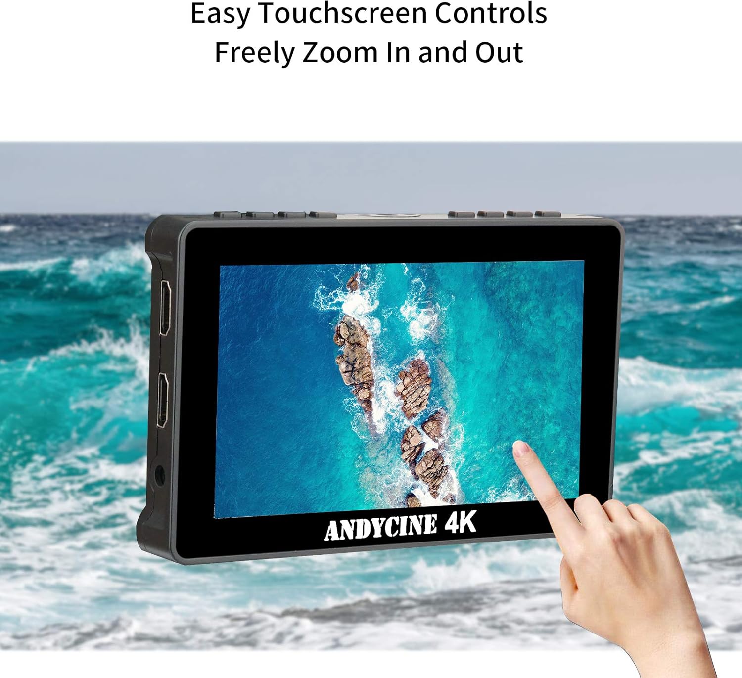 Lіmіtеd Dіѕсоunt ANDYCINE A6 Pro Camera Field Monitor, 5.5 Inch Touch Screen FHD Type C Power 3D LUT 4K HDMI Input Output with F970 External Kit Install for Hollyland Mars,LED Light,Video Converter