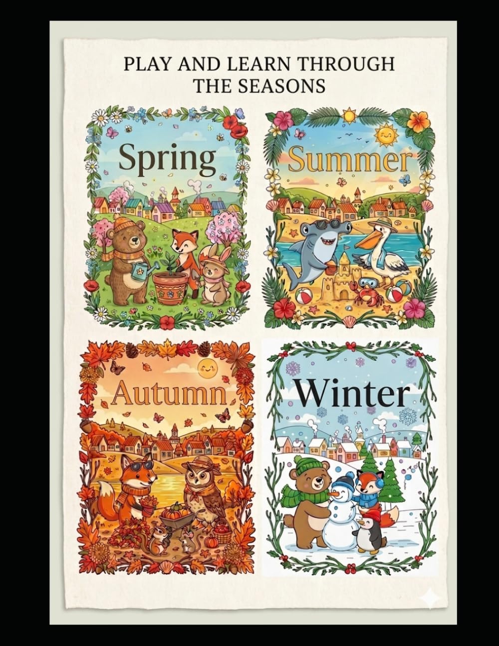 Play and Learn Through the Seasons: 4 Seasons