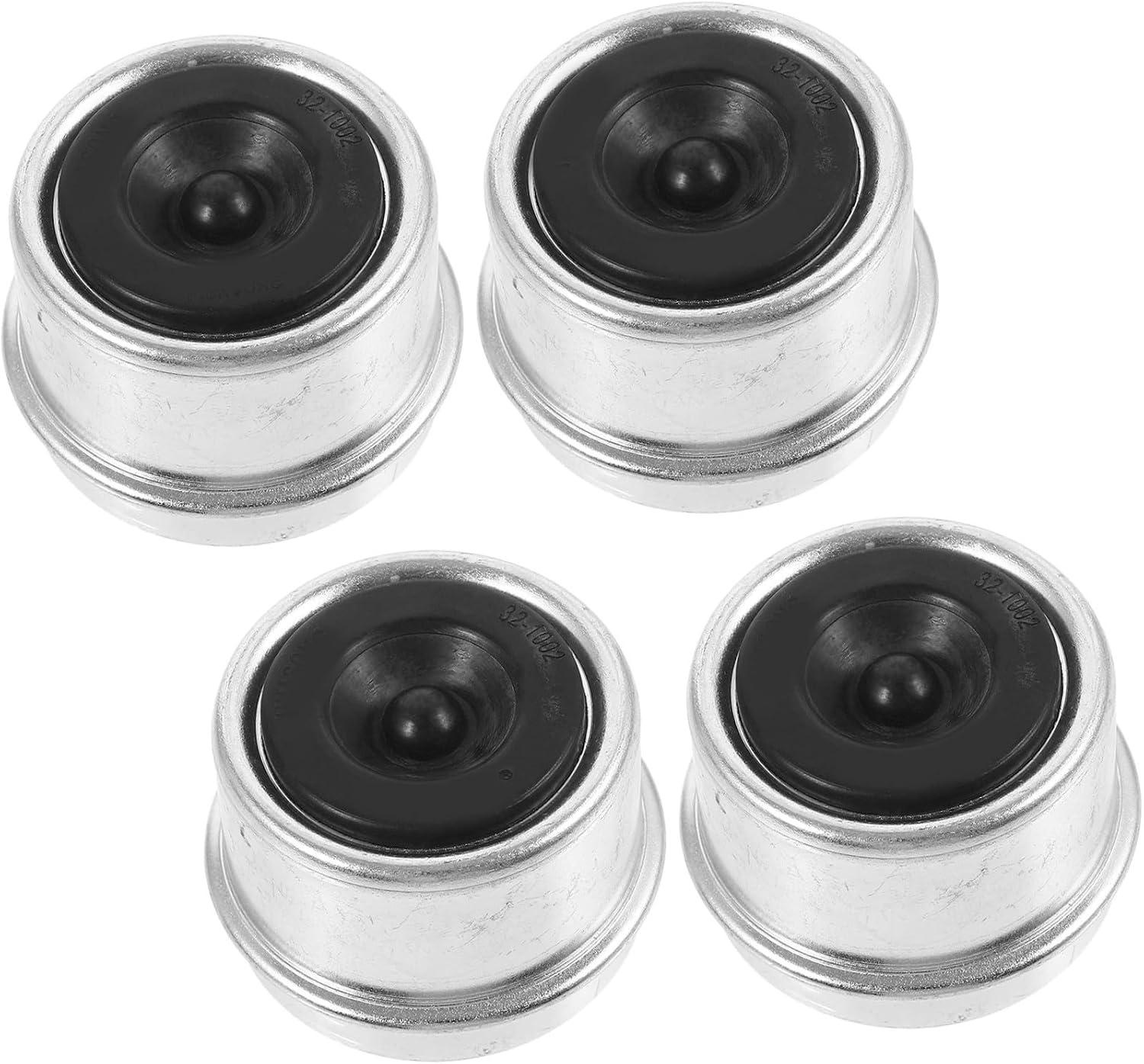 Alipis 4Pcs Trailer Hub Grease Cap Dust Cover for Trailer Axles Durable Wheel Bearing Protectors Extends Hub Lifespan Essential Trailer Parts for Reliable Use