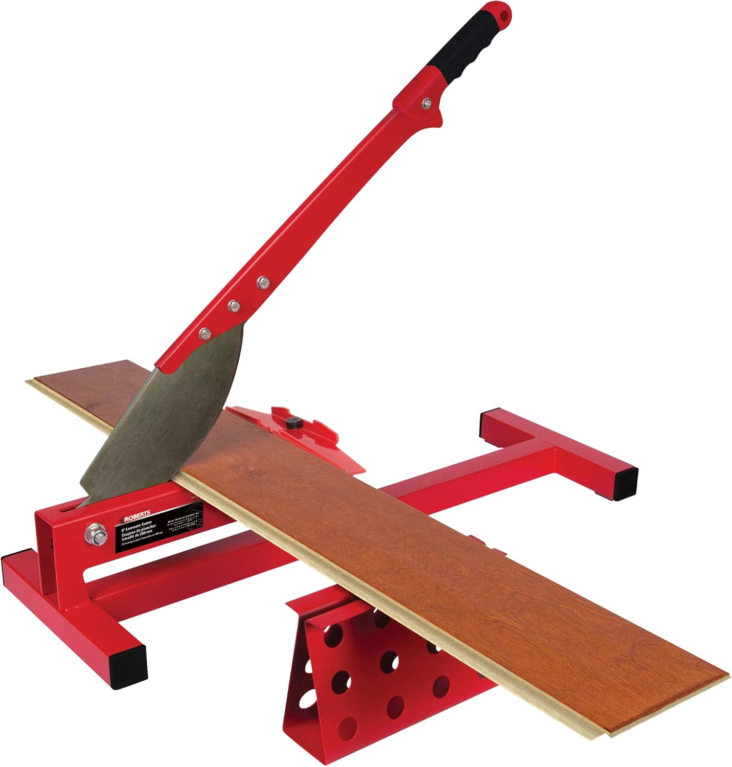 Review Discount ROBERTS 13058 10-35 Laminate and Vinyl Plank Cutter, 8, Red
