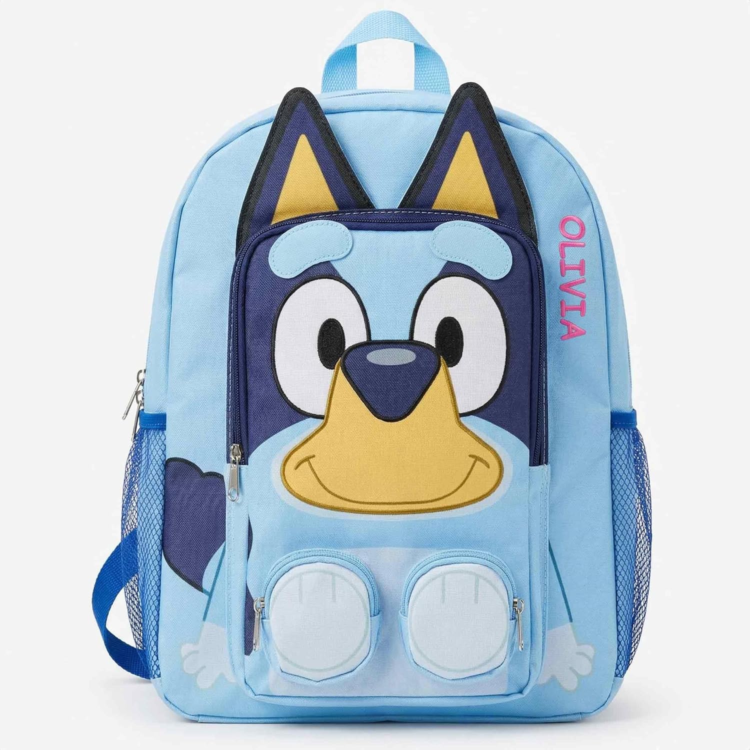 DIBSIES Personalized Character Backpack created using Bluey Backpack