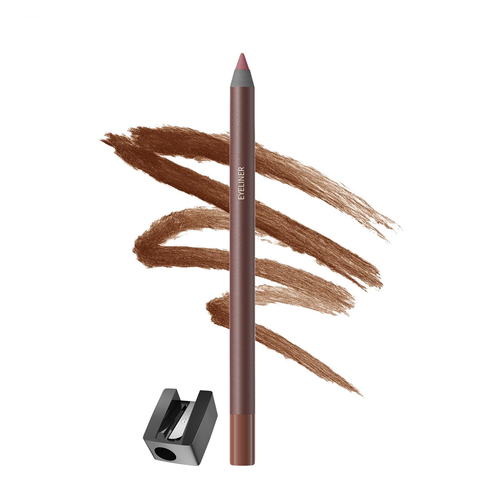 Chocolate Eyeliner Pencil, Waterproof Gel Eyeliner Pen, Smooth, Cream Mousse Texture