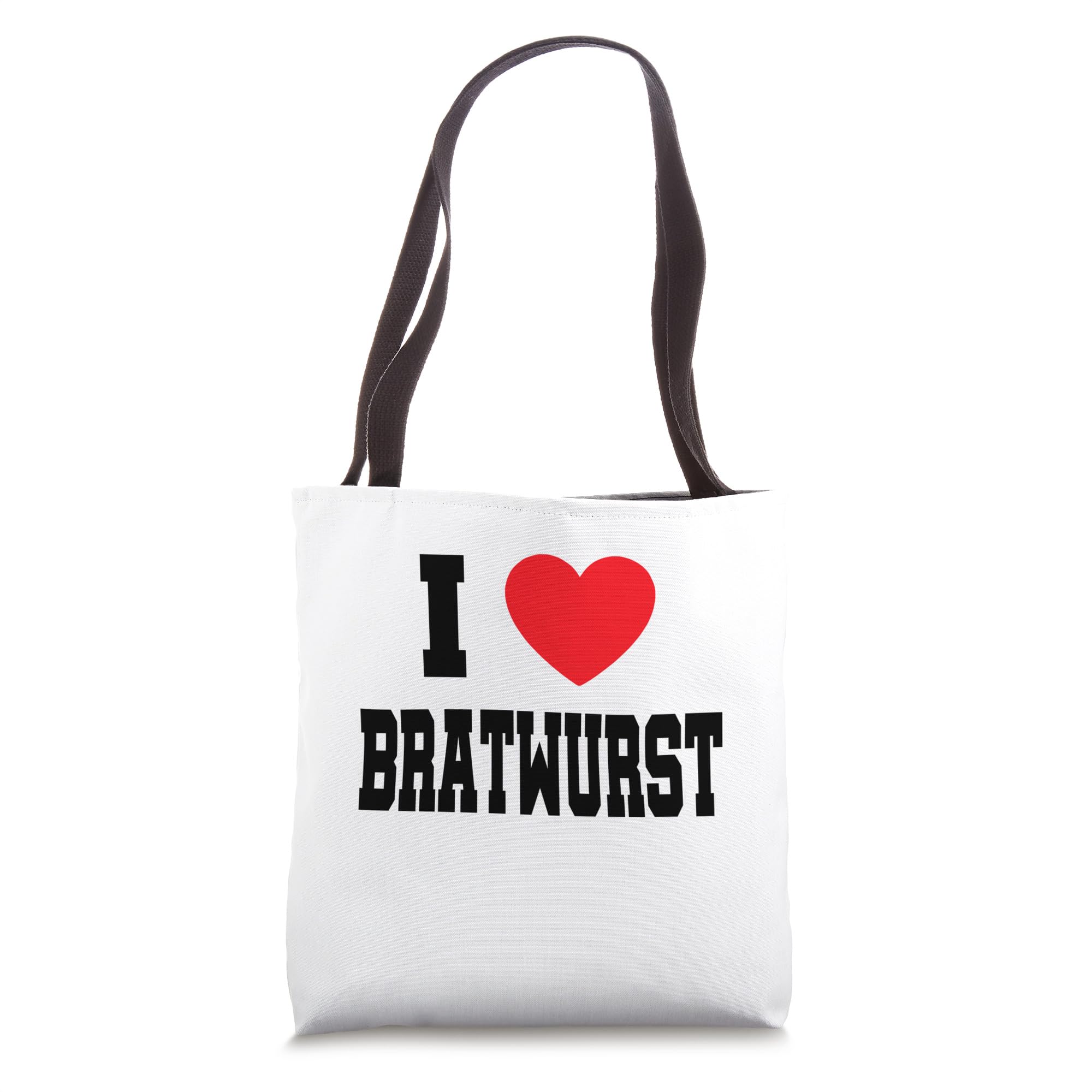 I Love Bratwurst Tote Bag