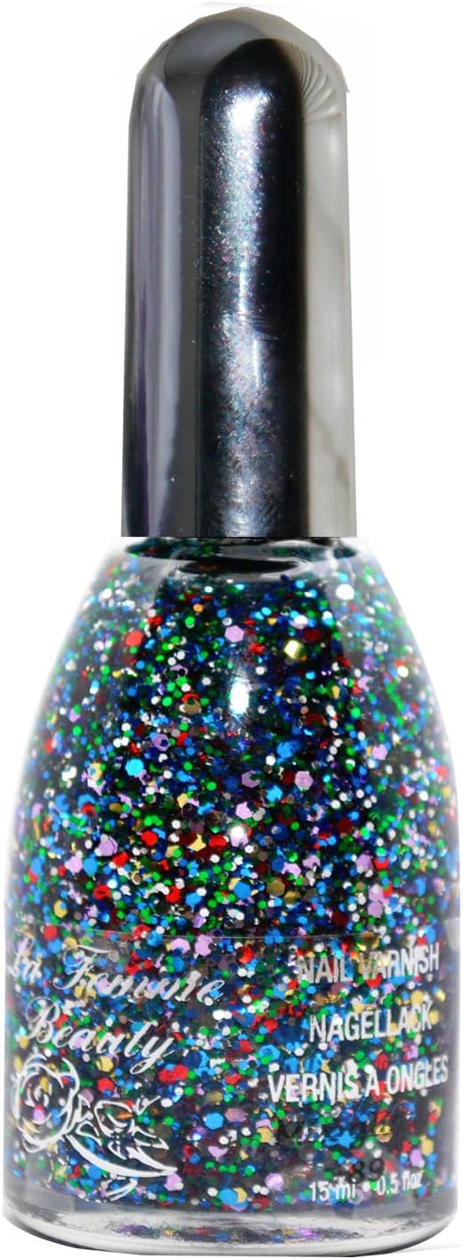 La Femme Multi Glitter Nail Varnish by Beauty Varnish