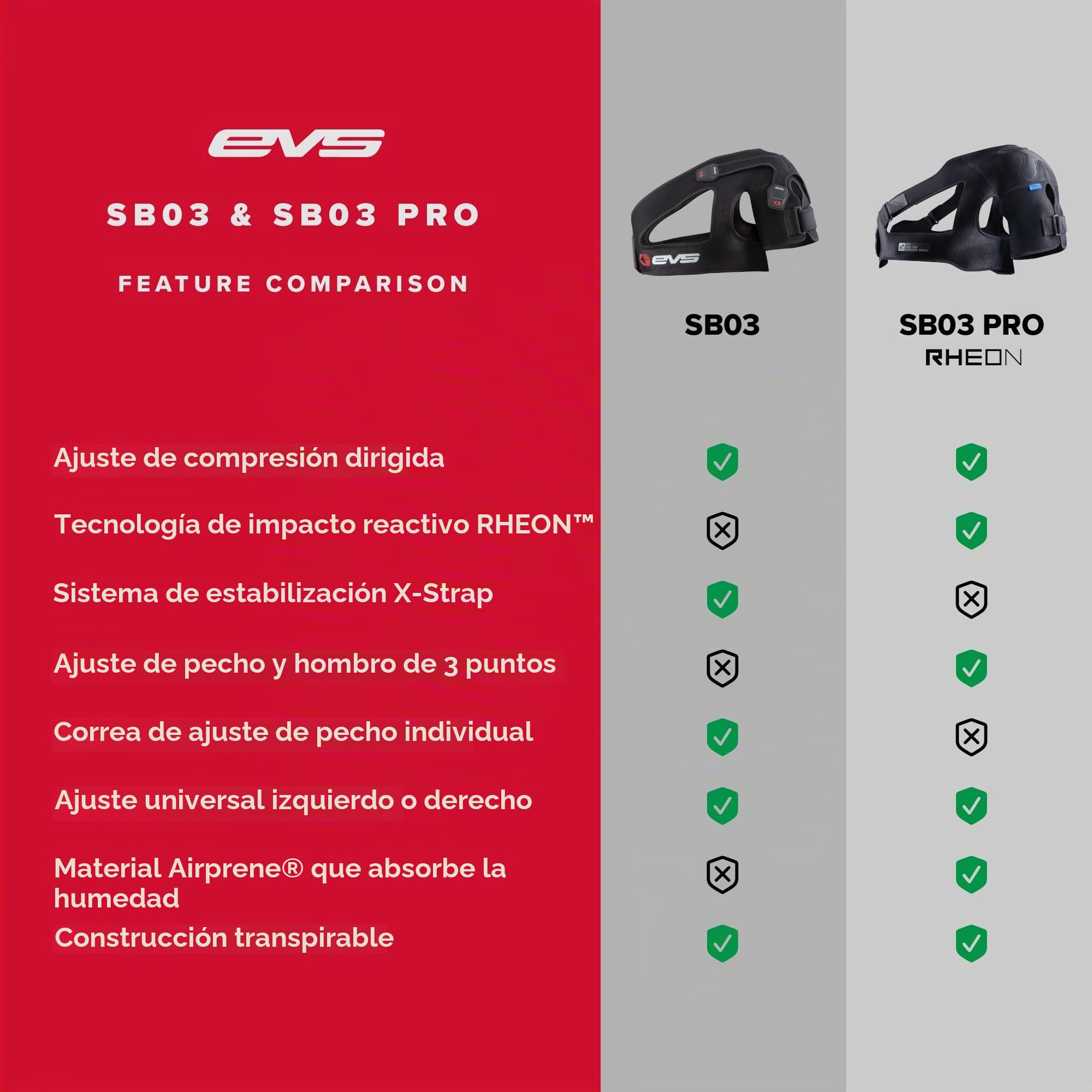 EVS Shoulder Brace Evs Sb03