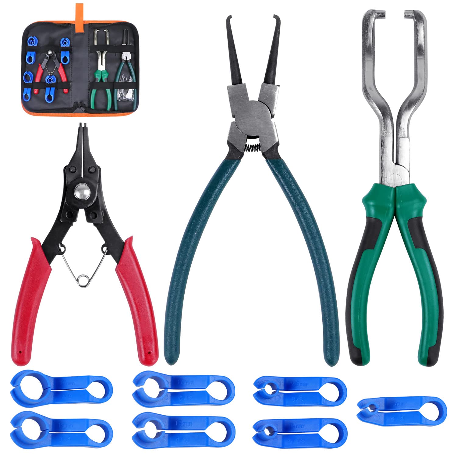 Buy Fuel Line Pliers Quick Release Remover Set, Fuel Filter Calipers