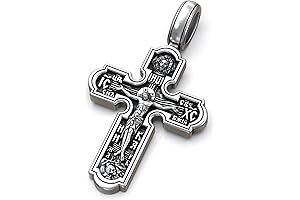 Eastern Orthodox Cross Necklace - Dignified Symbol of Faith