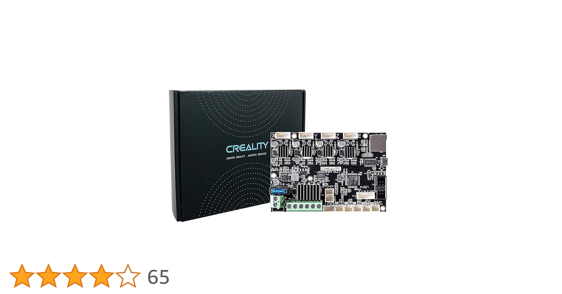 Amazon.co.jp: Creality 3dプリンター 静音マザーボード V4.2.7 32Bit